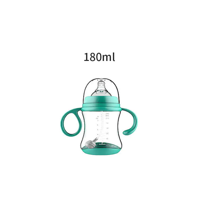 Anti-Choke Wide-Caliber Baby Bottle with Grip